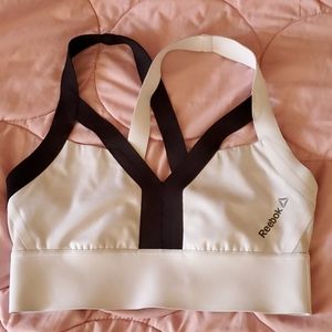 Reebok strappy sports bra